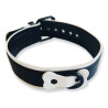 Brutus Collier Puppy Collar Noir-Blanc